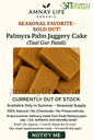 Palmyra (Taad/Tal) Jaggery Cake/Taal Gur Patali- 1 Kg. (100% Chemical Free, No Preservative) Shelf life Approx one month after affected fungus